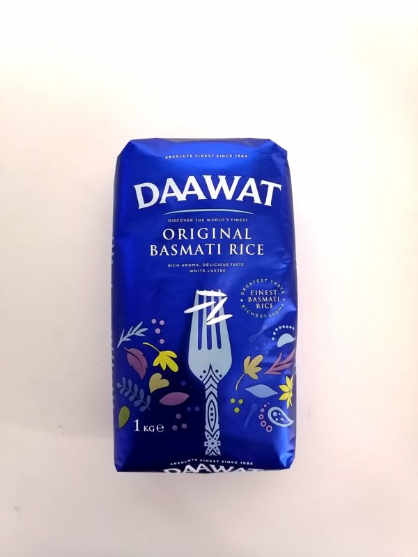 Finest basmati rice Daawat 1kg