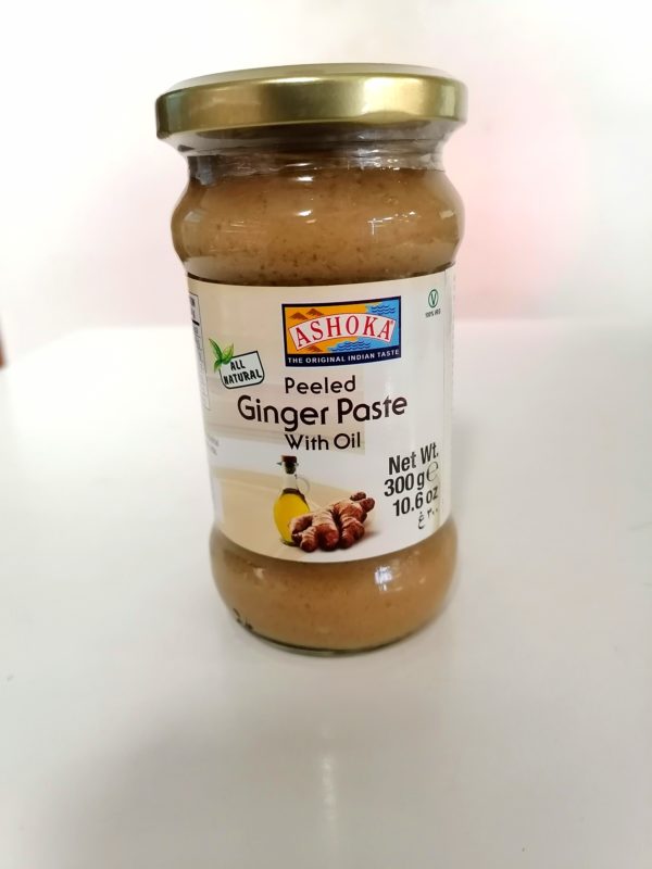 ginger paste with oil