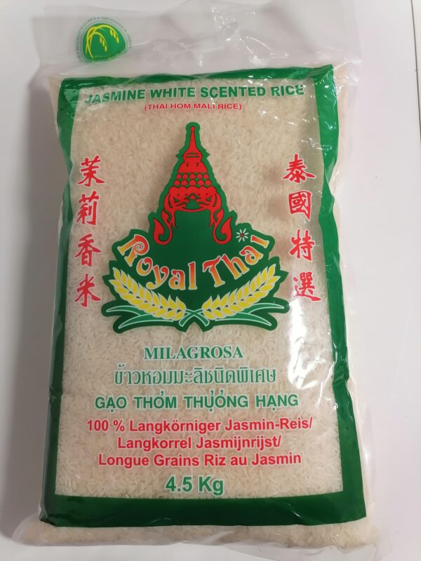 Broken jasmine 4.5kg royal thai rice
