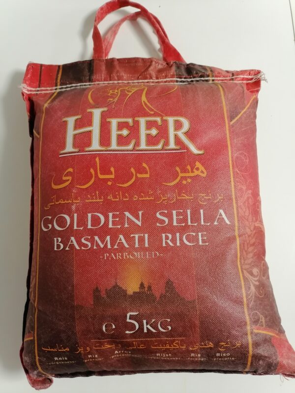 Heer golden sella rice 5kg